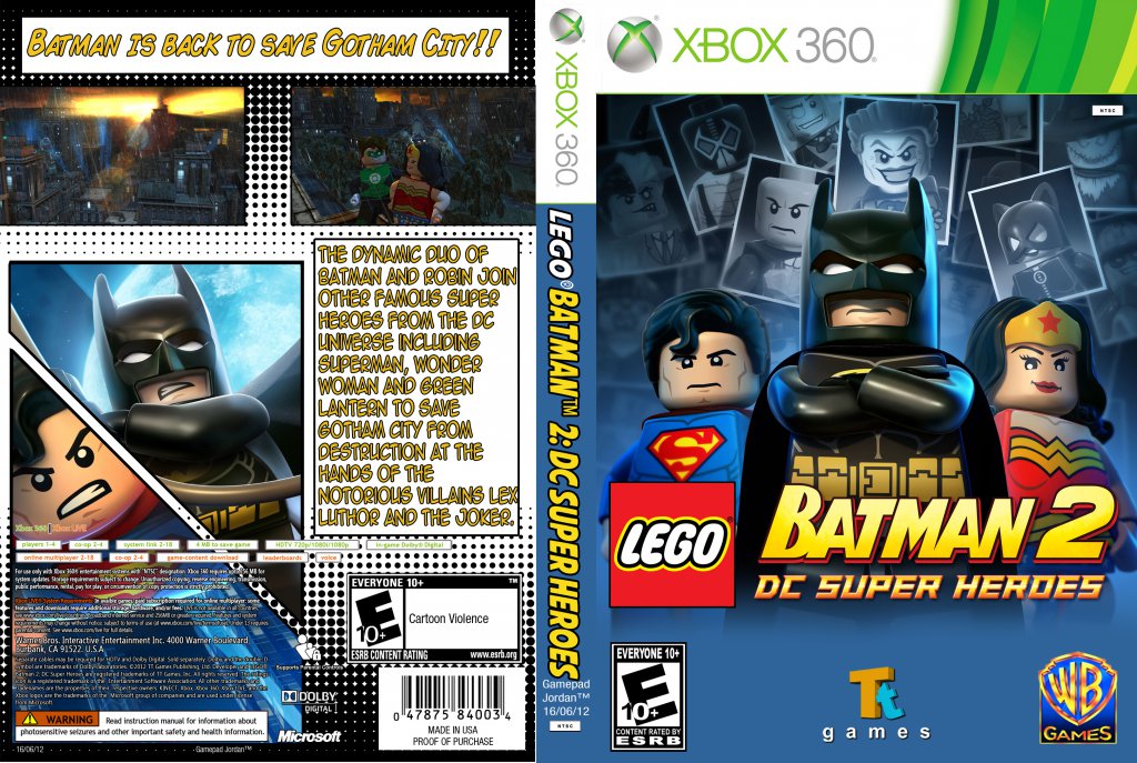 lego batman 2 dc super heroes xbox 360