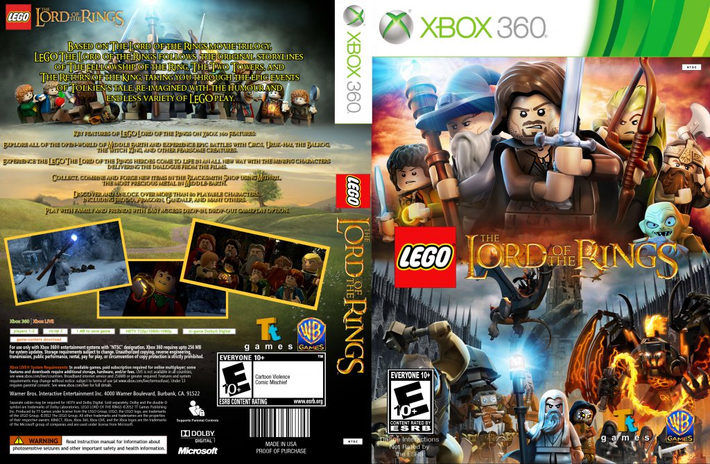 Lego lord of the rings xbox discount
