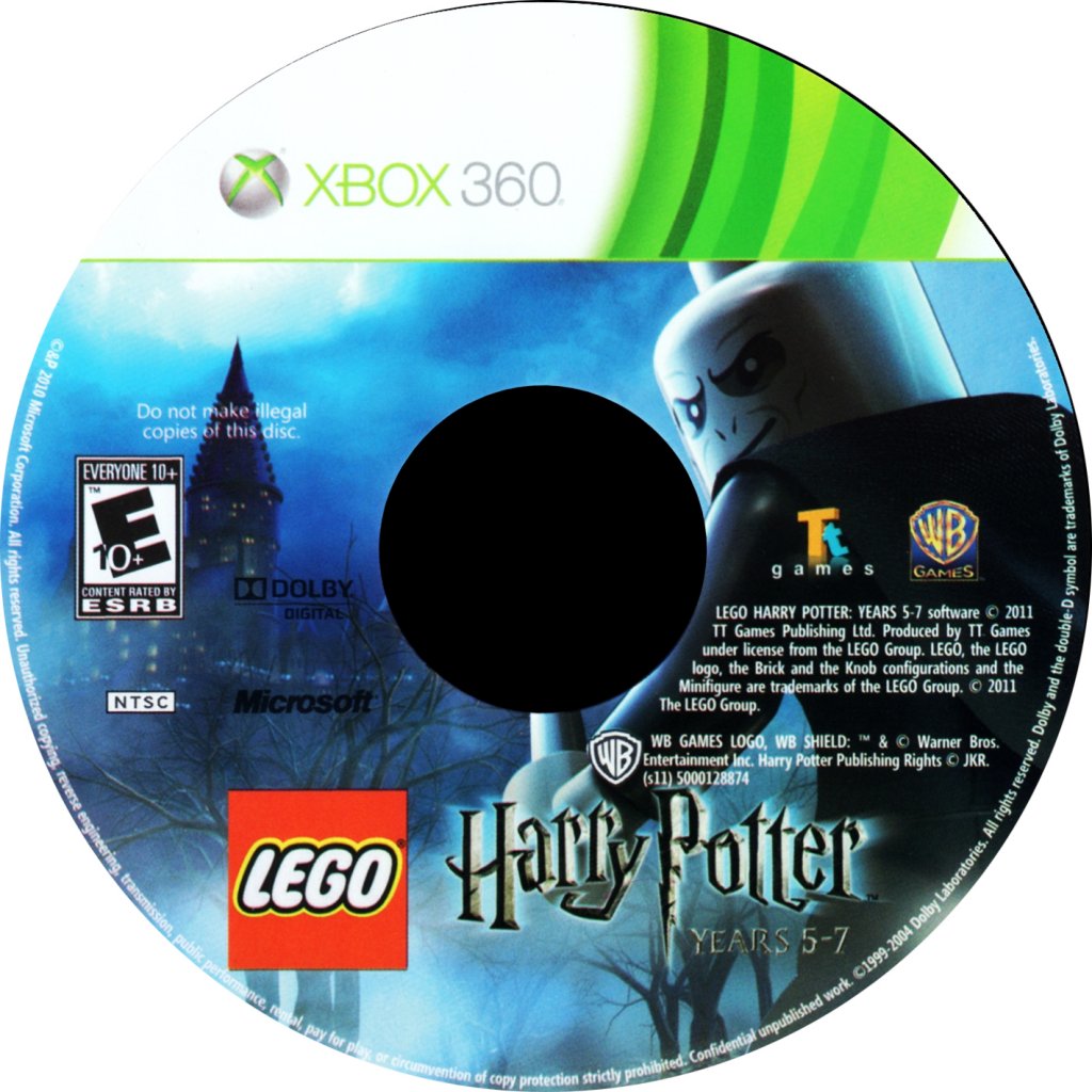 Lego Harry Potter Years 5 7 DVD NTSC CD