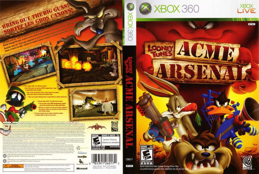 Looney Tunes Acme Arsenal DVD English French NTSC f