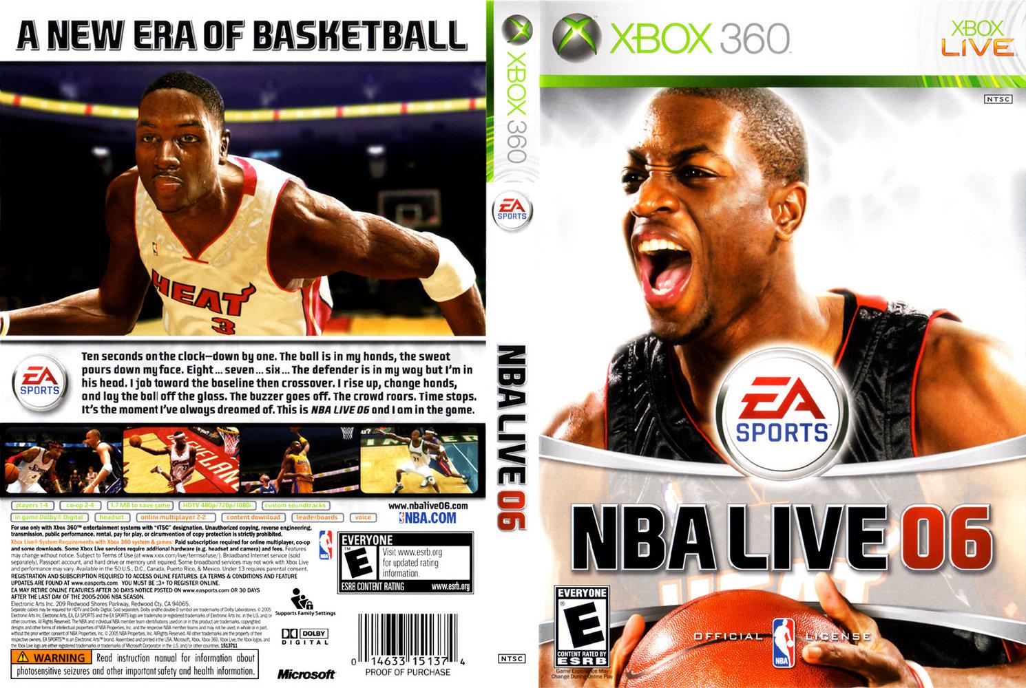 NBA Live 06 NTSC XBOX360 FULL