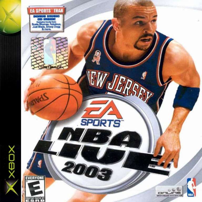 NBA Live 2003 XBOX FRONT