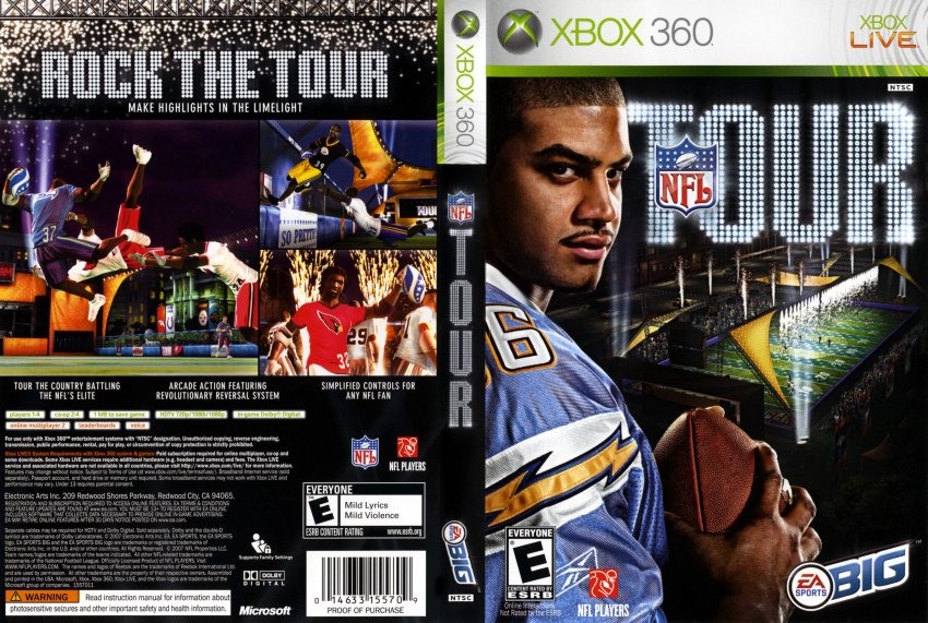 NFL Tour DVD NTSC f