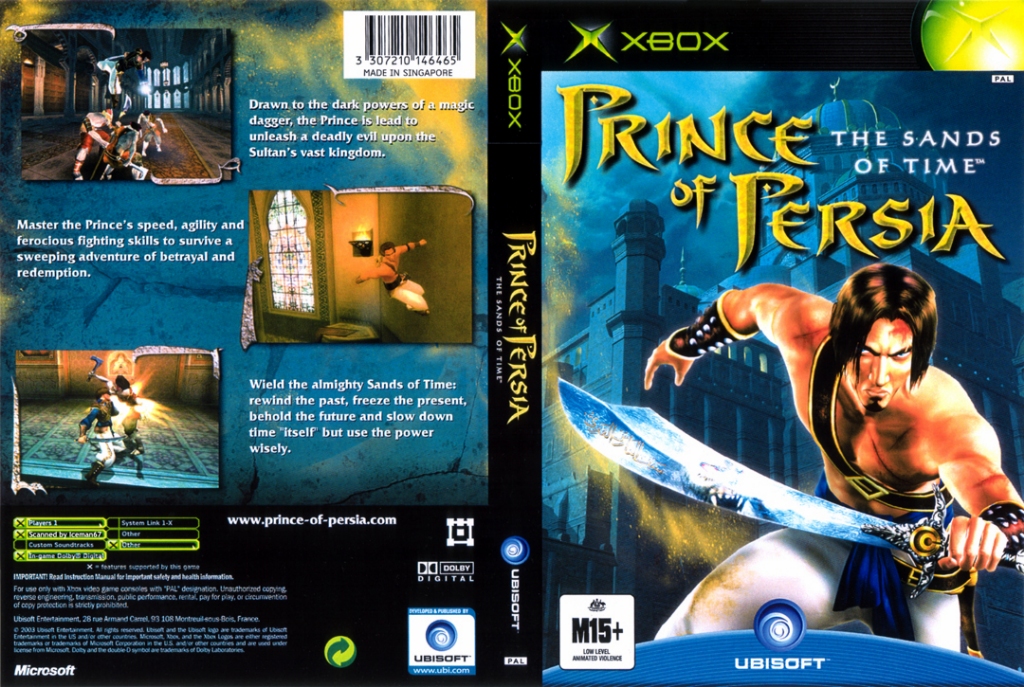 Prince Persia The Sands Of Time NTSC XBOX FULL