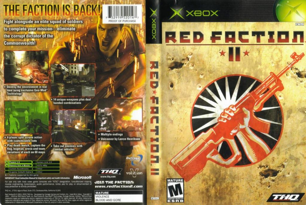 xbox red faction 2
