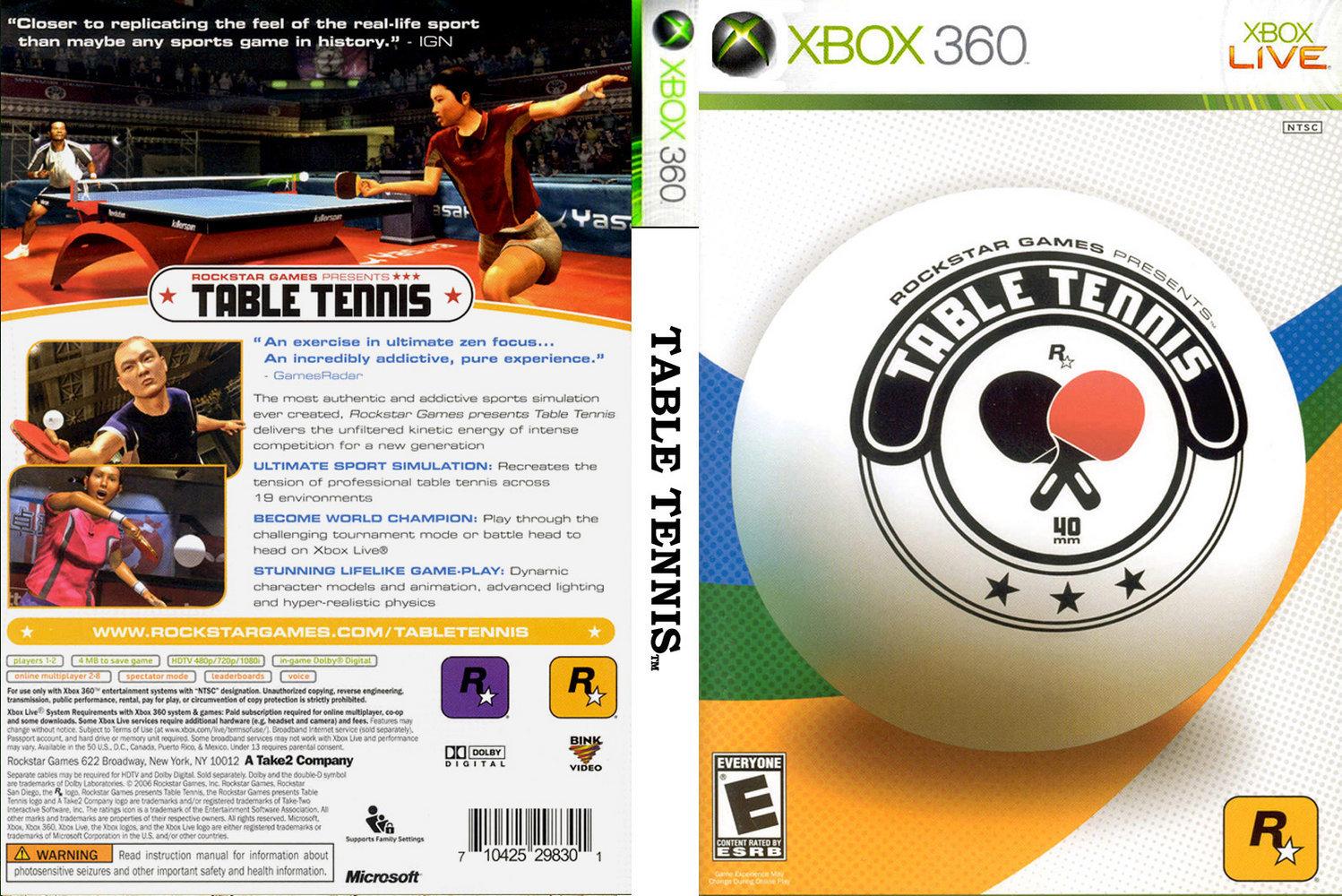 ping pong xbox 360