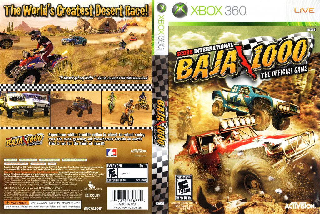 Score International Baja 1000 Dvd Ntsc F Xbox Covers Cover Century Over 500 000 Album Art Covers For Free Score International Baja 1000 Dvd Ntsc F Xbox Covers Cover Century Over 500 000 Album Art Covers For Free