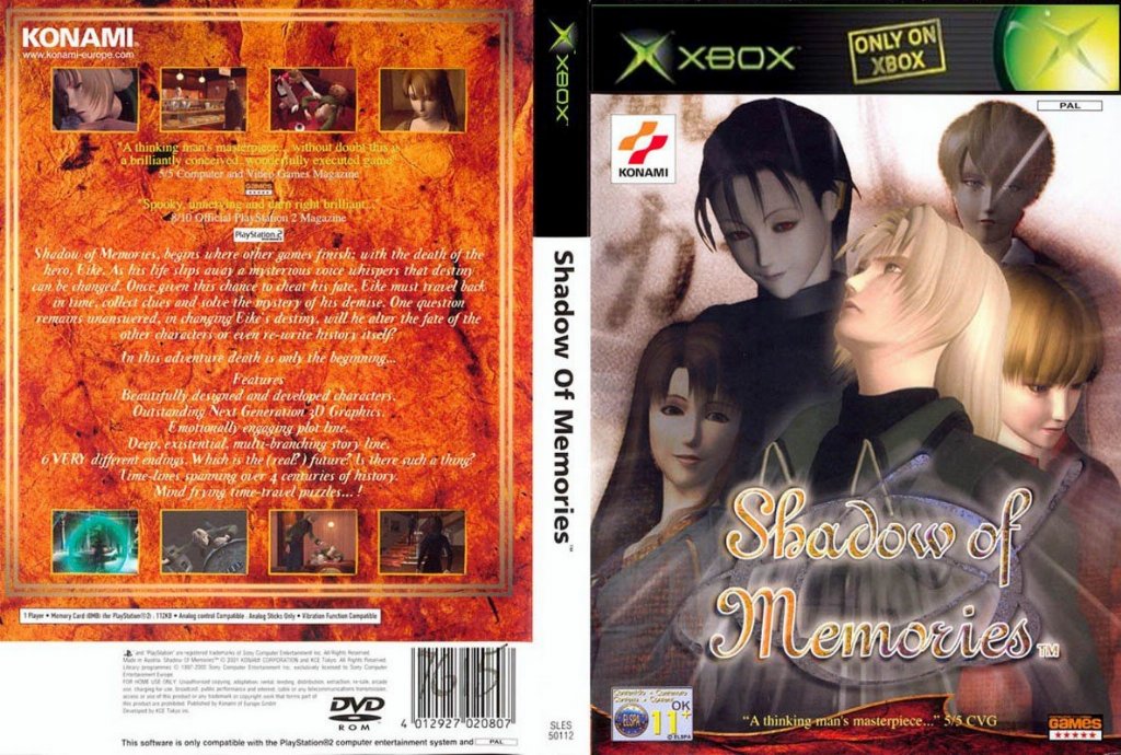 Shadow Of Memories PAL XBOX FULL