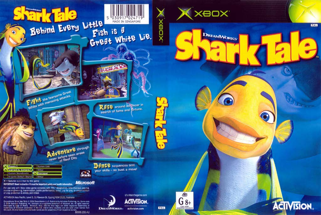 Shark Tale PAL XBOX FULL