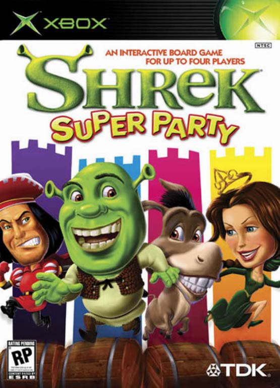 Shrek Super Party NTSC XBOX FRONT