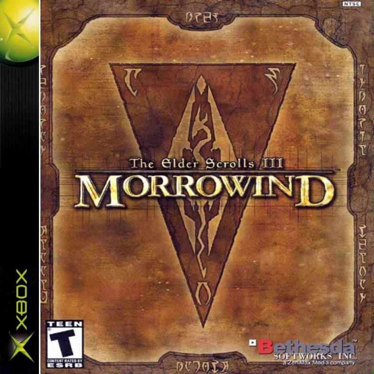 The Elder Scrolls III Morrowind NTSC XBOX FRONT