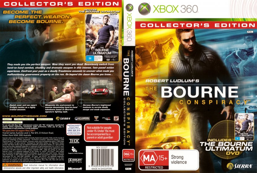 bourne conspiracy xbox one