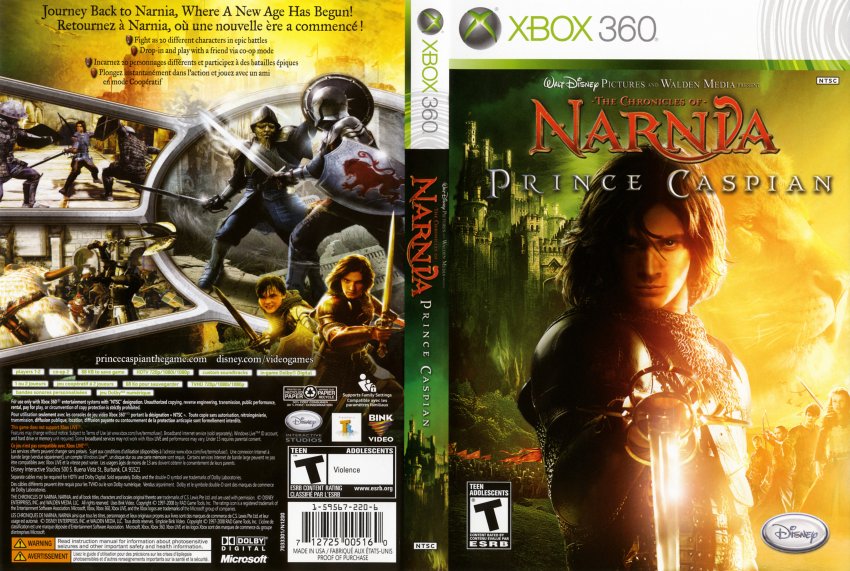 The Chronicles of Narnia Prince Caspian DVD English French NTSC f