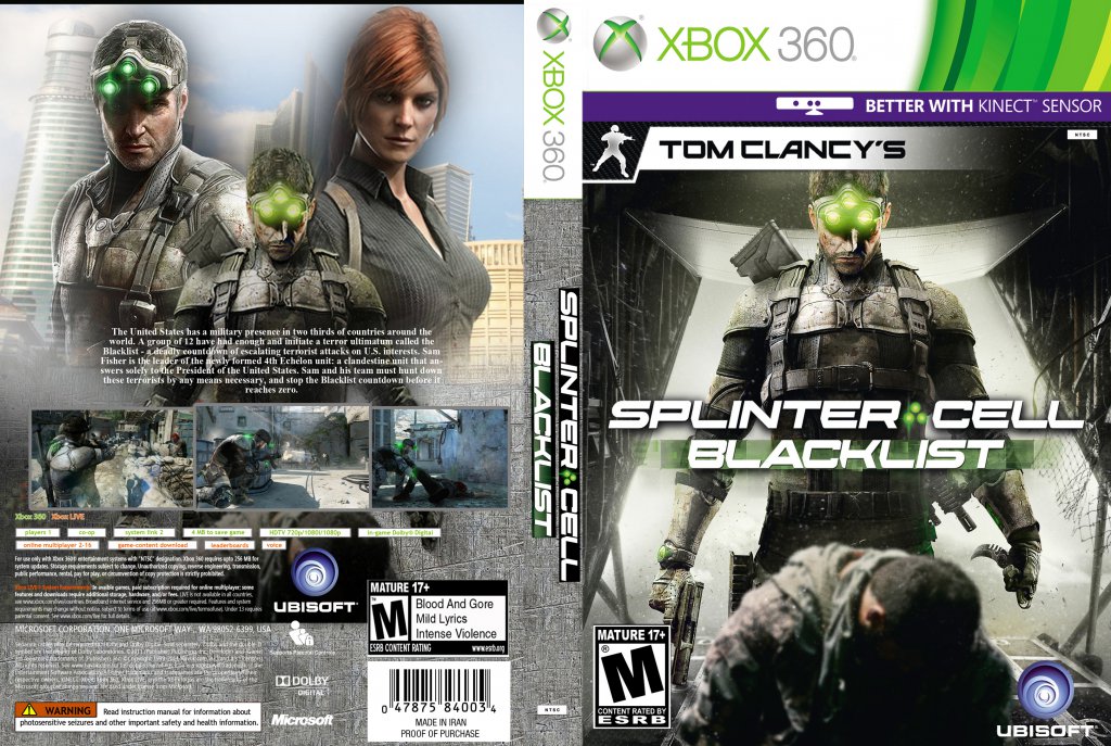 Tom Clancy's Splinter Cell: Blacklist - Xbox 360 – Retro Raven Games