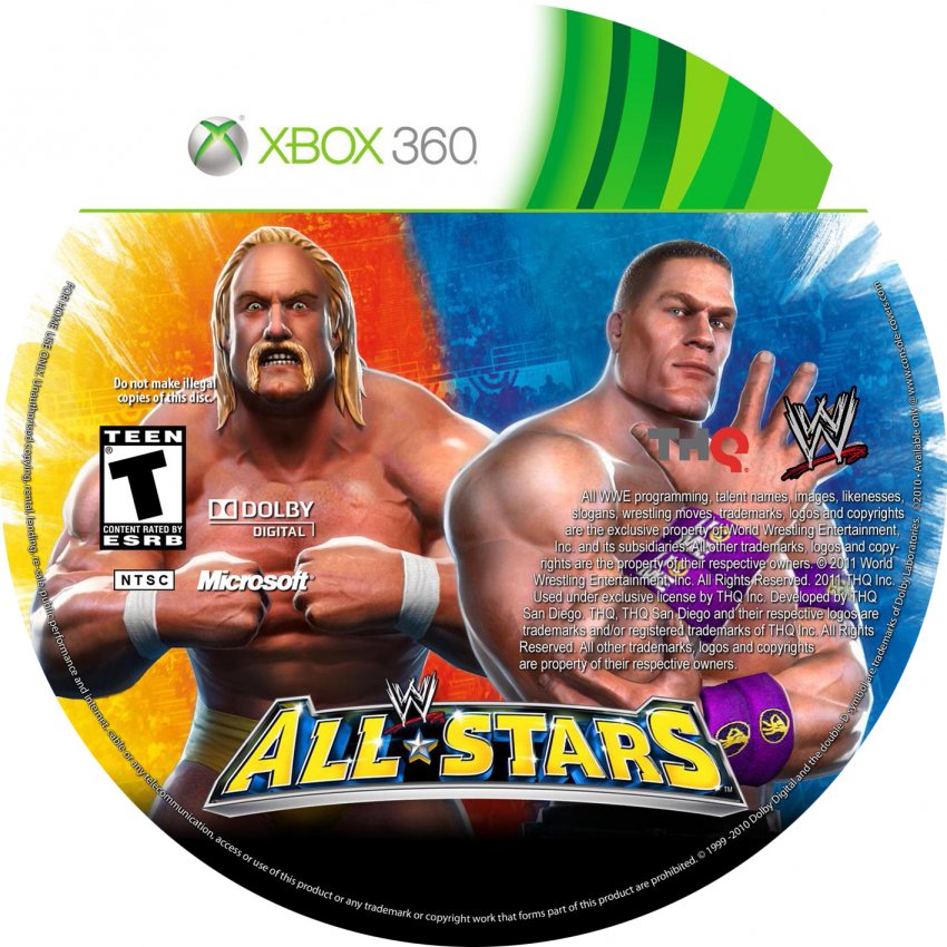 wwe all stars xbox 360