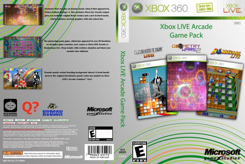 xbox 360 classic arcade games